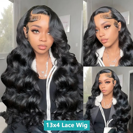 250 Density 40 Inch Body Wave 13x4 HD Lace Front Human Hair