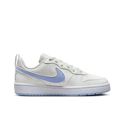 Nike Court Borough Low 2 GS sneakers teenagers Comfortable and hardwearing casual shoes Classic Retro Trend casual shoes white