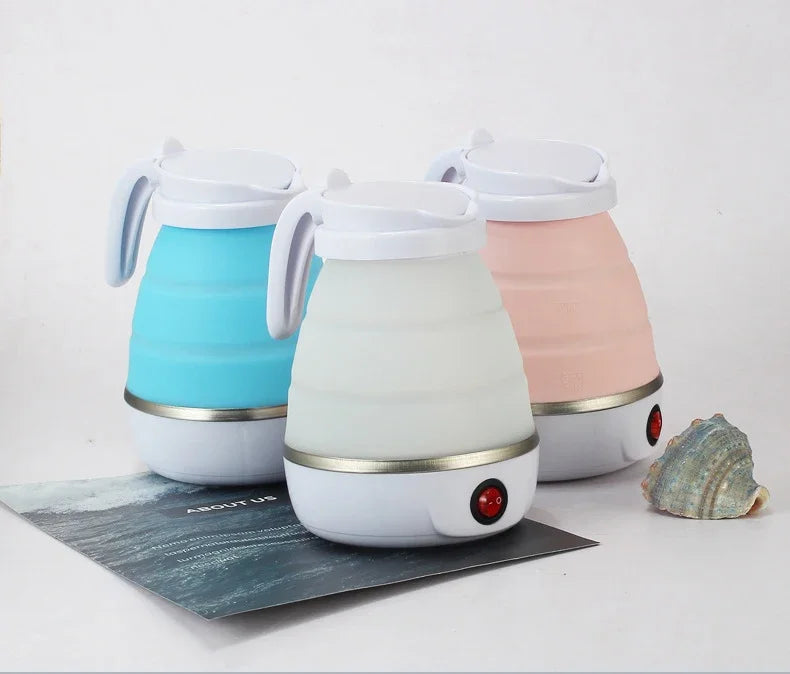 Foldable And Portable Teapot Water Heater 600ML Household Travel Electric