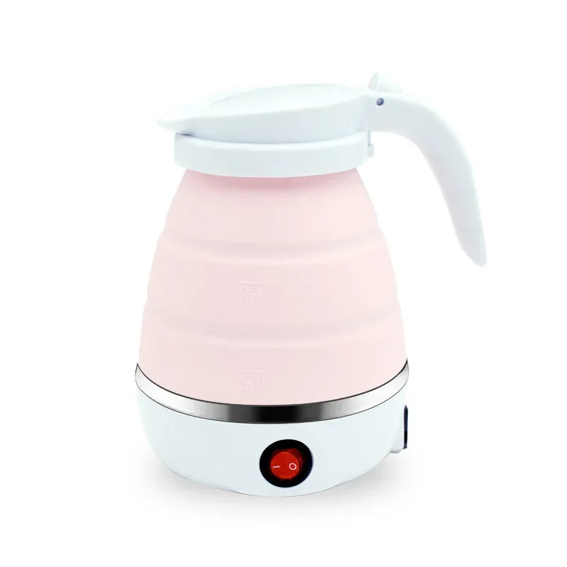 Mini  Portable Teapot Water Heater Outdoor Travel Home Tea Pot Water Kettle 0.6L 600W