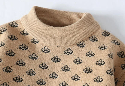 High End Luxury Cashmere Sweater Men Soft Warm Mens Christmas Jumper