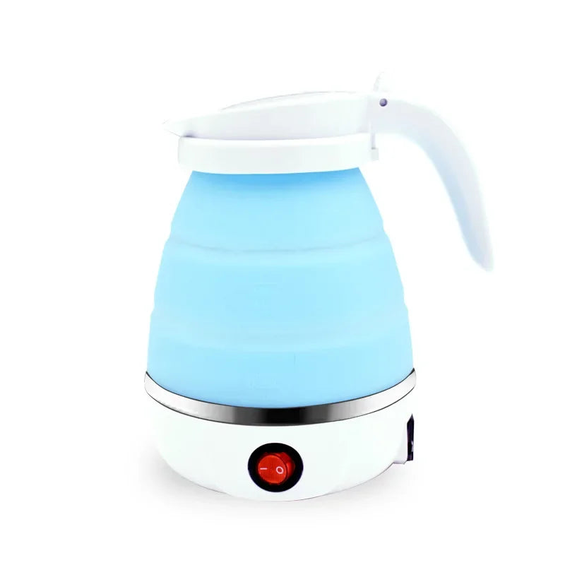 Mini  Portable Teapot Water Heater Outdoor Travel Home Tea Pot Water Kettle 0.6L 600W