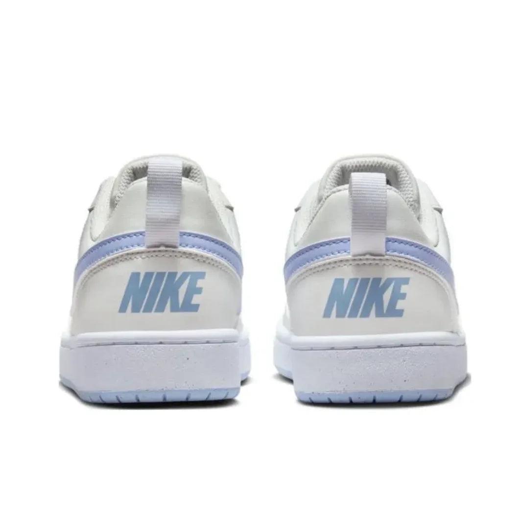 Nike Court Borough Low 2 GS sneakers teenagers Comfortable and hardwearing casual shoes Classic Retro Trend casual shoes white