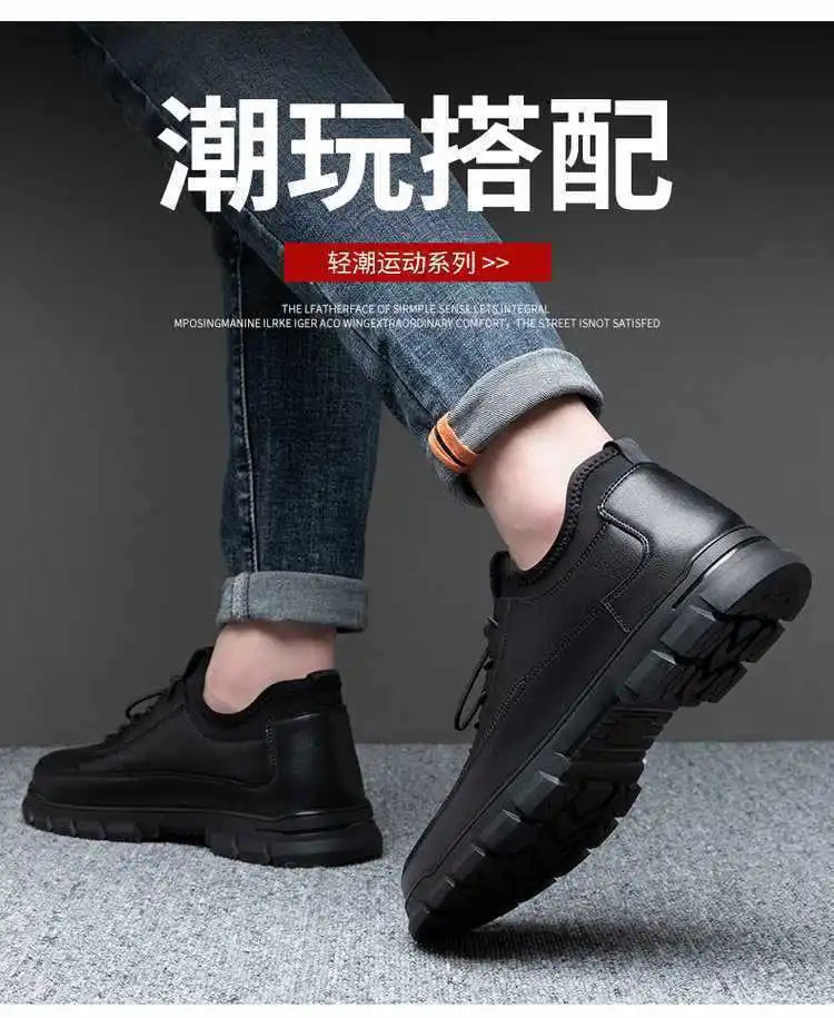 Mens' Soft Social Shoes Work Footwear Moccasins