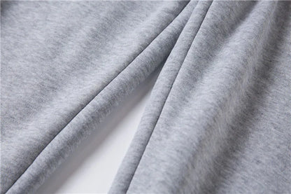 Winter Men's and Women's Sweater Set KING QUEEN Loose Relaxed Hooded Print Couple Set