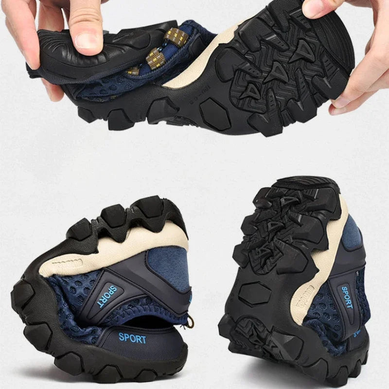 Mens Outdoor Non-Slip Hiking Shoes Summer Casual Shoe for Men Fashion