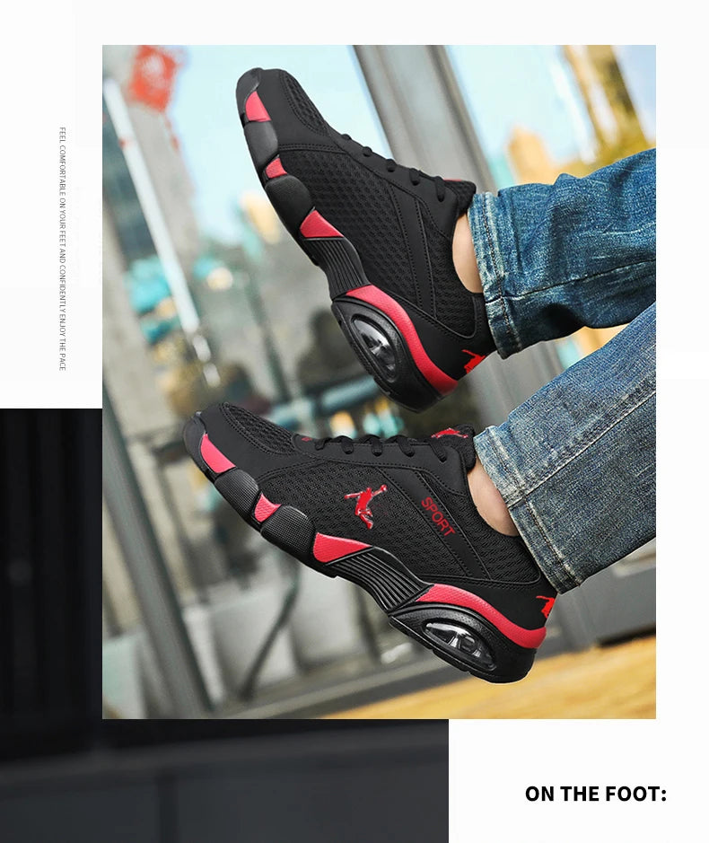 Men Running Shoes Casual Sneakers Outdoor Sport Shoes Trainer Tenis