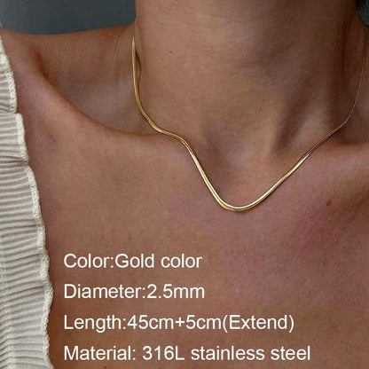 Cute Butterfly Cherry Necklace for Women Golden Evil Blue Eye Collars Diy Pendant Stainless Steel Chain High Quality