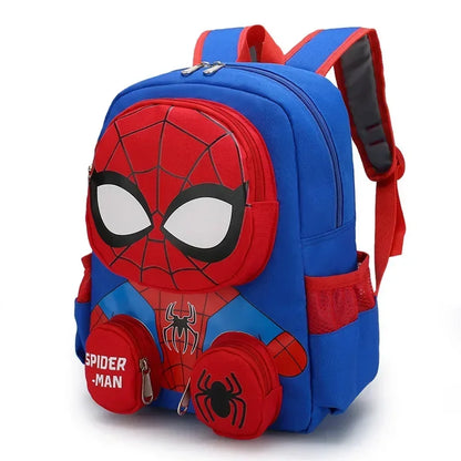 Spiderman Backpacks Super Heroes Shoulder Bag 3D Three-Dimensional