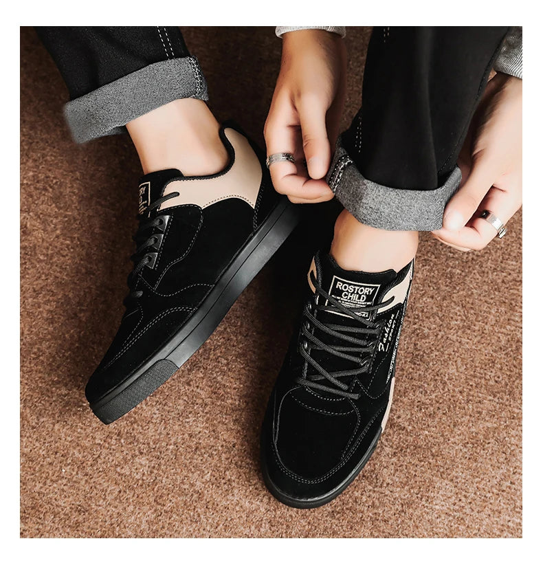 Shoes Vulcanized Fashion Casual Sport Shoes For Men Flat Sneakers Walking Footwear