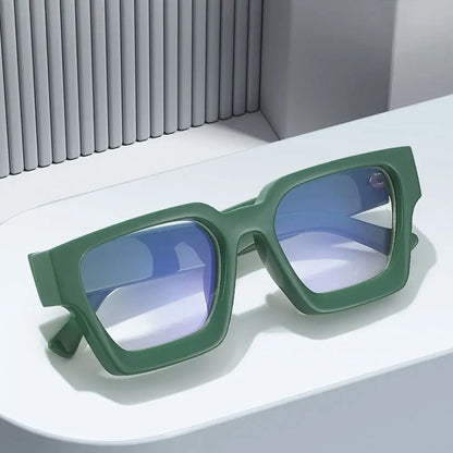 Square Glasses Unisex  Small Square Computer Glasses Men Women Retro Ins Popular Eyewear