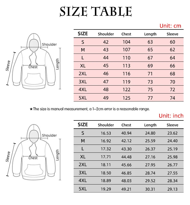 Men's Hoodie 3D Printed sweatshirts outdoors Pullover clothing Daily Fashion Autumn oversized Long Sleeve Hoodies for Men