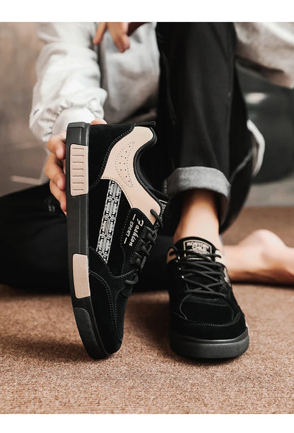 Shoes Vulcanized Fashion Casual Sport Shoes For Men Flat Sneakers Walking Footwear