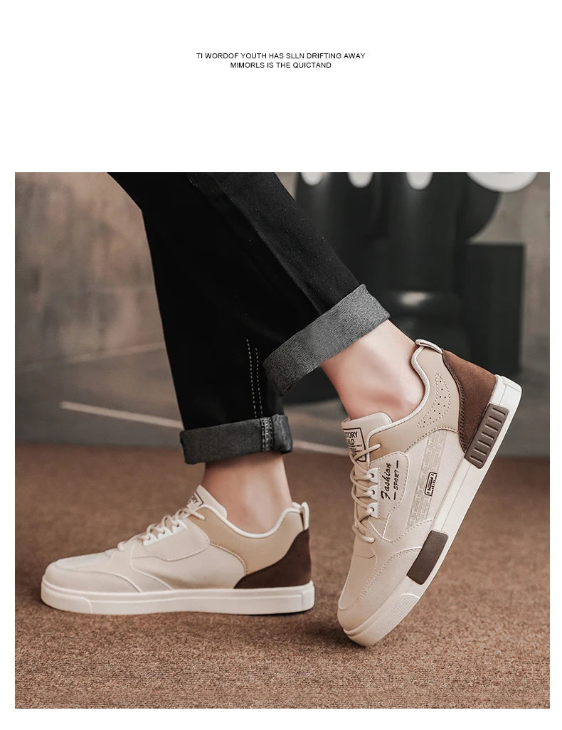 Shoes Vulcanized Fashion Casual Sport Shoes For Men Flat Sneakers Walking Footwear