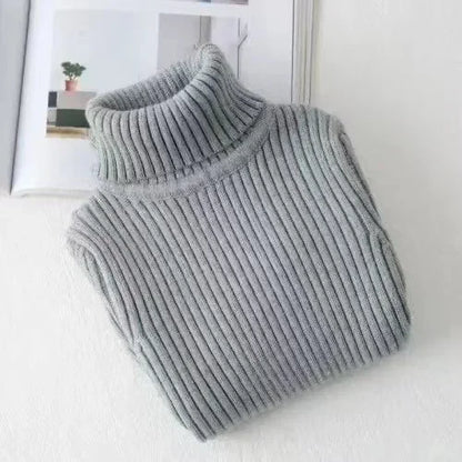 2024 New Sweater  1-9Yrs Kids Pullover Winter Knitted Bottoming Boys Sweaters