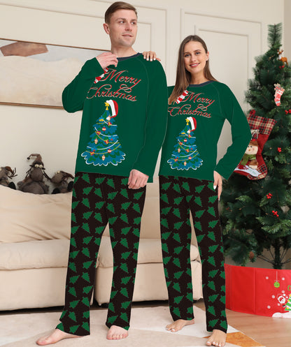 Parent-Child Christmas Suit Long-sleeved Homewear Pajamas