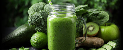 Qcen Juicer Machine, 500W Centrifugal Juicer Extractor with Wide Mouth 3” Feed Chute for Fruit Vegetable, Easy to Clean